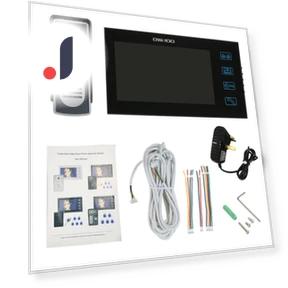 7-inch Color Video Doorbell Intercom Kit — Smart Home Security, OWSOO