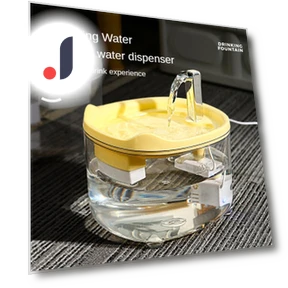 Automatic Pet Water Fountain with Light — Fountains, Pet Zooo