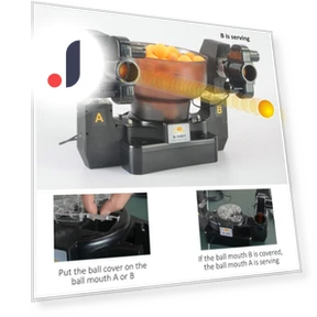 Automatic Table Tennis Training Robot — Automatic Launchers, Automobile and motorcycle supplies