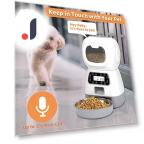 Automatic USB Smart Food Dispenser — Feeders, School Supplies Office Supplies
