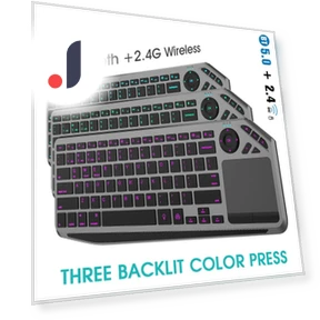 Bluetooth Keyboard with Touchpad — Keyboards, SeenDa