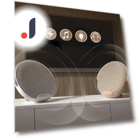 Bluetooth Speaker with Wireless Charging — Portable Audio, Yuda Lighting