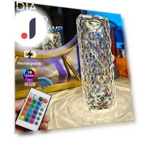 Crystal Table Lamp — Kids' Lamps, YH-Home & Kitchen
