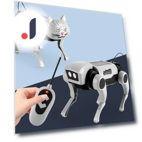 DIY Assembly RC Photo Prop Crafts 3D Model Robot Dog — Construction Kits, baby and kids