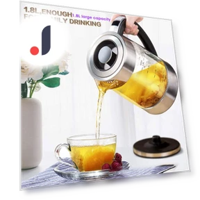 Electric Glass Kettle — Kettles & Tea Machines, MR J