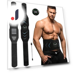 Electric Muscle Stimulator Abdominal Belt — Muscle Stimulators, KSIYER BRYTEY