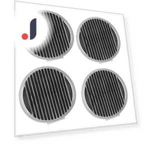 Hepa Filter Replacement Set — Canister, WuYan