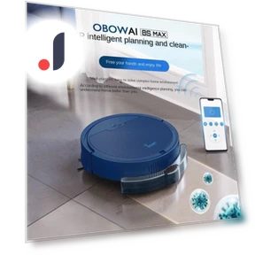 Intelligent Sweeping Robot for Wet and Dry Cleaning — Smart Cleaning Robots, Lily88