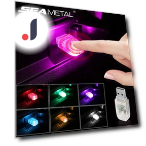 LED Car Interior Lighting — Light Kit, GreensINdoor