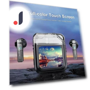 LED Screen Headphones — In-Ear Headphones, QINQING