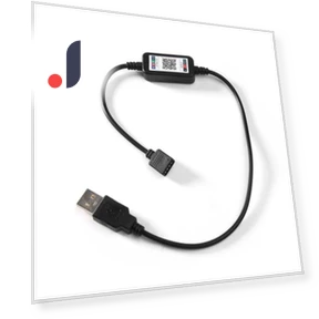 Mini DC App Bluetooth-Compatible Phone Cable, USB Controller for RGB LED Strip — Accessory Kits, dooob