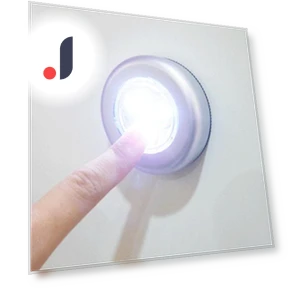 Mini Wireless 3 Touch Sensor LED Kitchen Light — Night Lights, dooob