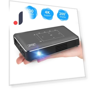 P10 Android Smart Wi-Fi Portable Mini LED DLP Projector — Home Theater Projectors, Vivicine
