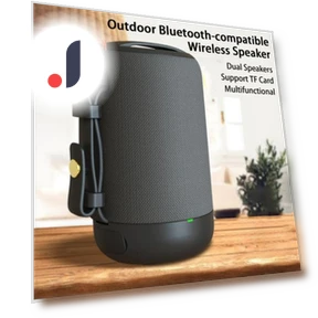 Portable Bluetooth Speaker with TF Card Support — Portable Audio, Smart IT