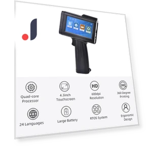 Portable Handheld Inkjet Printer — Printer Parts, 3d printing machine