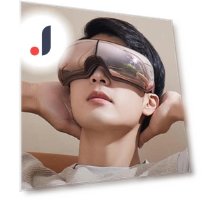 Smart Eye Massager with Heating and Bluetooth Voice Broadcast — Rollers & Pens, Le Er Kang Massagers