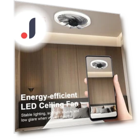Smart Silent Ceiling Fan 2-in-1 — Ceiling Fans, Lachepper