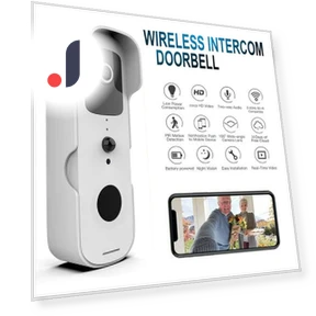 Smart Video Doorbell — Smart Home Security, AKA002