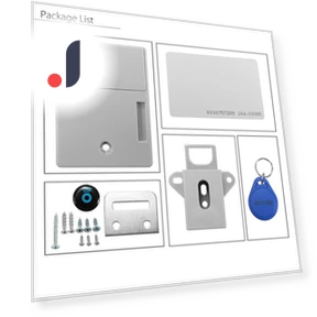 SmartLock DIY Invisible Hidden Digital Lock — Smart Home Security, Meterk