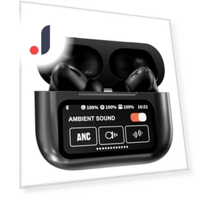 Touchscreen ANC Wireless Earbuds — In-Ear Headphones, ZJM Mall