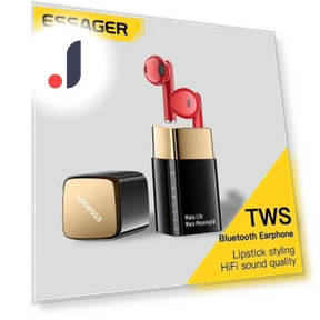 TWS Lipstick Wireless Earbuds — In-Ear Headphones, ESSAGER