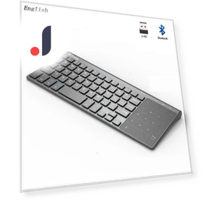 Ultra-Slim Wireless Keyboard with Touchpad — Keyboards, SeenDa