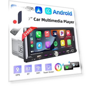 Universal Android Car Radio — Stereo Receivers, icreative