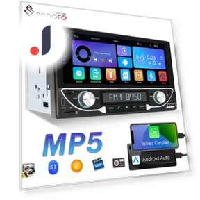 Universal Car MP5 Player with Touch Screen — Stereo Receivers, Podofo