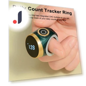 Waterproof Smart Counter Ring — Smart Rings, electronic