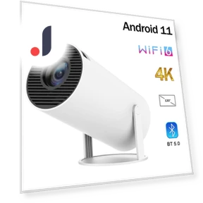 Wi-Fi6 Smart Portable Projector — Home Theater Projectors, Yazy