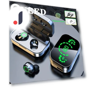Wireless Bluetooth Earbuds — In-Ear Headphones, QUEED