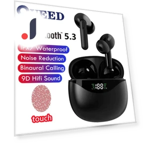 Wireless Bluetooth Earbuds — In-Ear Headphones, QUEED
