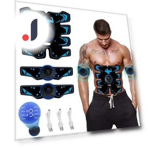 Wireless EMS ABS Arm 3-in-1 Fitness Trainer — Muscle Stimulators, Binchi Keji Travel