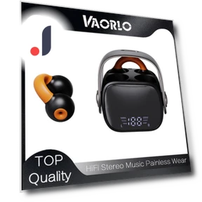 Wireless Headphones with Digital Display — Over-Ear Headphones, VAORLO