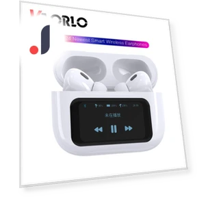 Wireless Smart Headphones with Touch Screen — Over-Ear Headphones, VAORLO