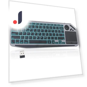 Wireless TV Keyboard with Touchpad — Keyboards, SeenDa