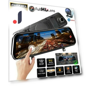10 HD 1080P Car Dash Cam — Rearview Cameras for Cars, LIAESMART