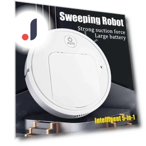 4-in-1 Sweeping Robot for Floor Washing and Vacuuming — Smart Cleaning Robots, Trendy Accessorie