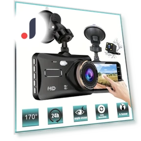 4-inch Touchscreen Car Dash Cam — Dashboard Cameras, LIAESMART