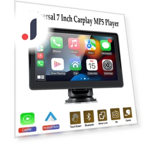 7-inch Portable Wireless Carplay Android Auto Radio — Stereo Receivers, Yousui Auto parts