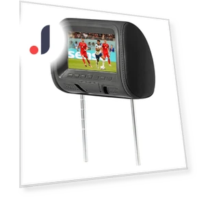 7-inch Touchscreen Car Headrest MP5 Player — In-Car Entertainment Systems, Reakosound
