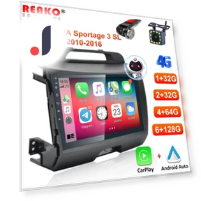 9-inch HD Touchscreen Carplay Multimedia Player — Stereo Receivers, Reakosound