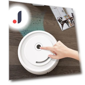Automatic Sweeping Robot Vacuum — Smart Cleaning Robots, Happy Storage