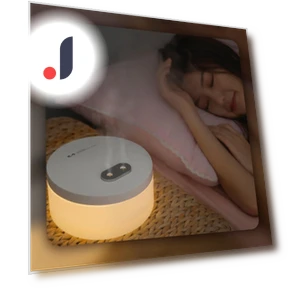 Cold Mist Humidifier with Night Light — Air Moisturizers, mianduijifengba
