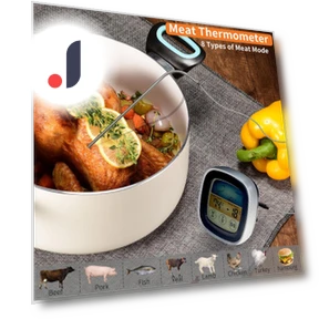 Digital Kitchen Thermometer — Instant-Read, Koogeelife