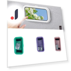 Fashionable Bathroom Holder with Touch Screen — Accessory Sets, 3Jiadecor