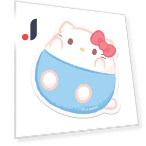Funny Maru Acrylic Smart Talking Phone Holder — Phone Accessories, Sanrio
