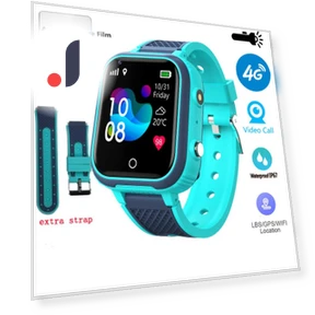 Kids GPS 4G Smartwatch — Wearable Accessories, greentiger