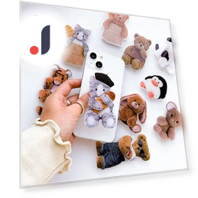 Luxury Kitsch Style Case — Phone Charms, Board M Factory