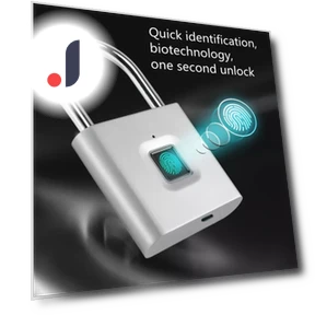Mini Smart Lock with Fingerprint — Luggage Locks, Home selection